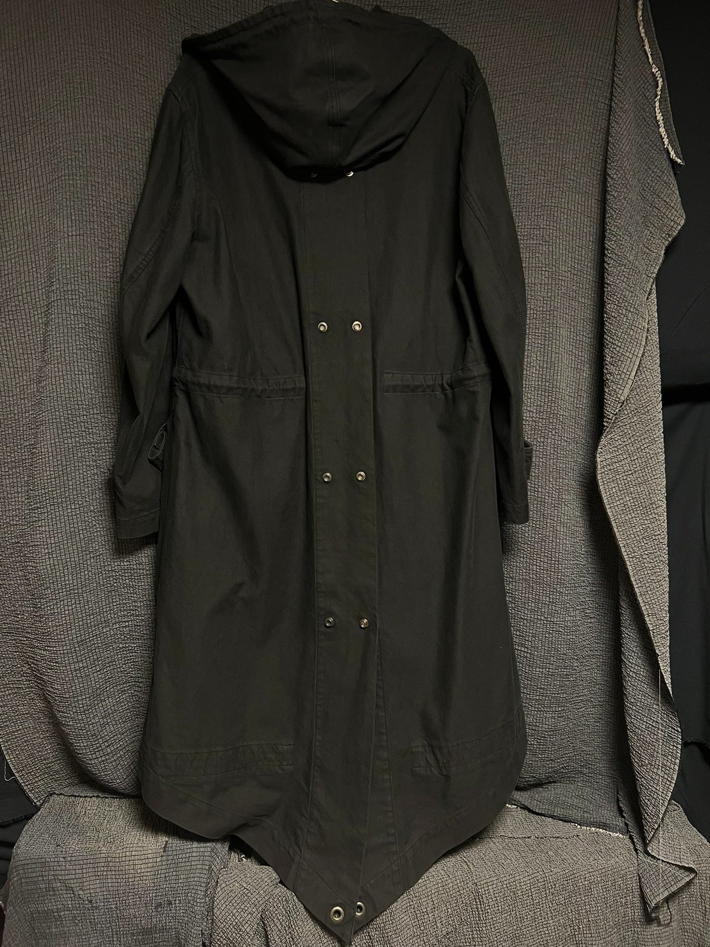 rare yohji yamamoto washed coat