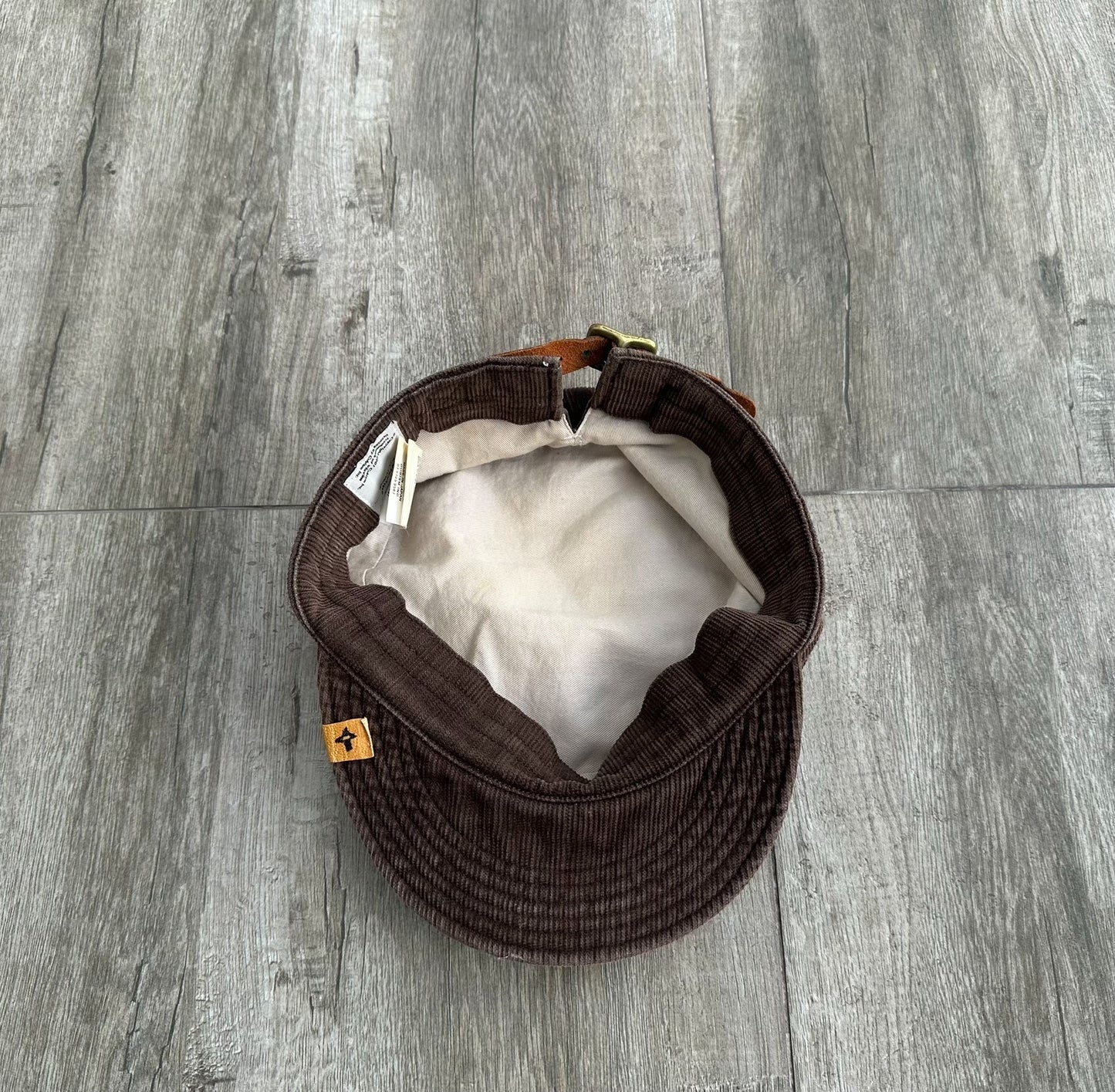 visvim engineer cap corduroy brown hat