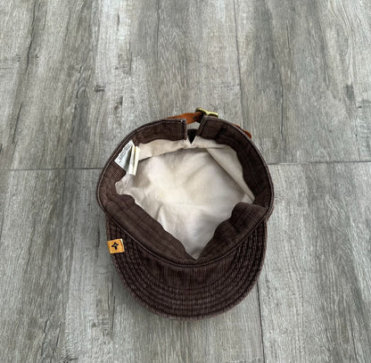 visvim engineer cap corduroy brown hat
