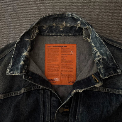 Madness 21ss Water-Washed Denim Jacket