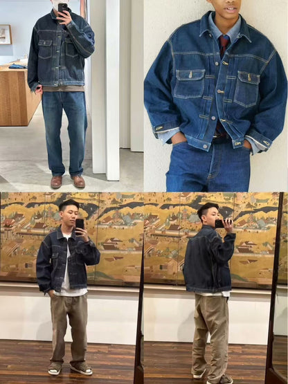 VISVIM 101X JKT DMGD MUD OD