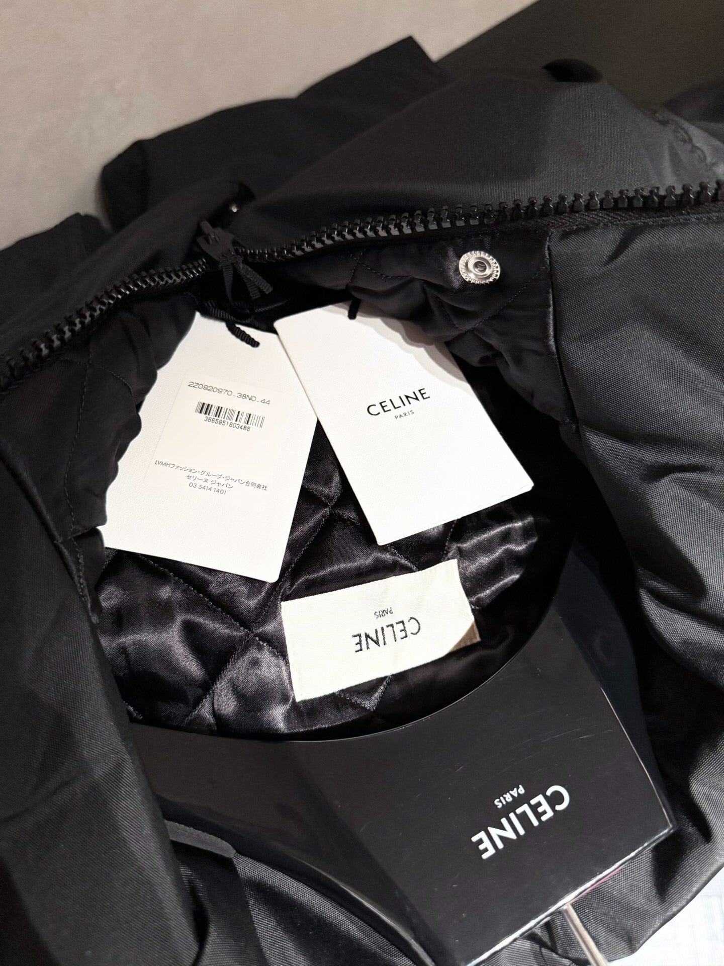 Celine Black Ski Overall Unisex Size 44