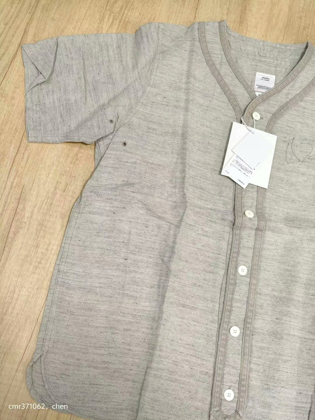 VISVIM 18SS DUGOUT S/S FLANNEL SHIRT