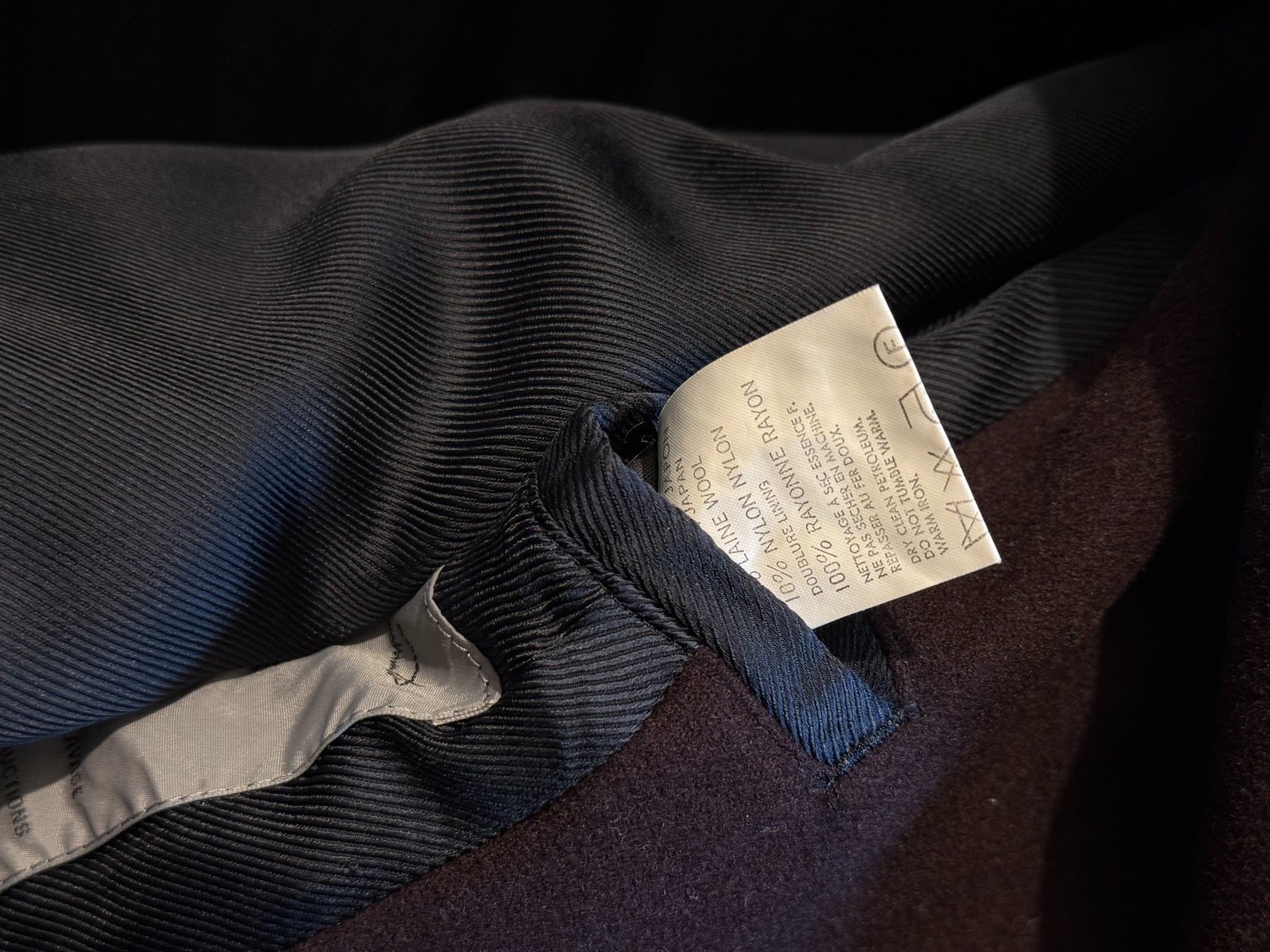 Yohji Yamamoto 92AW Red Double-Breasted Coat
