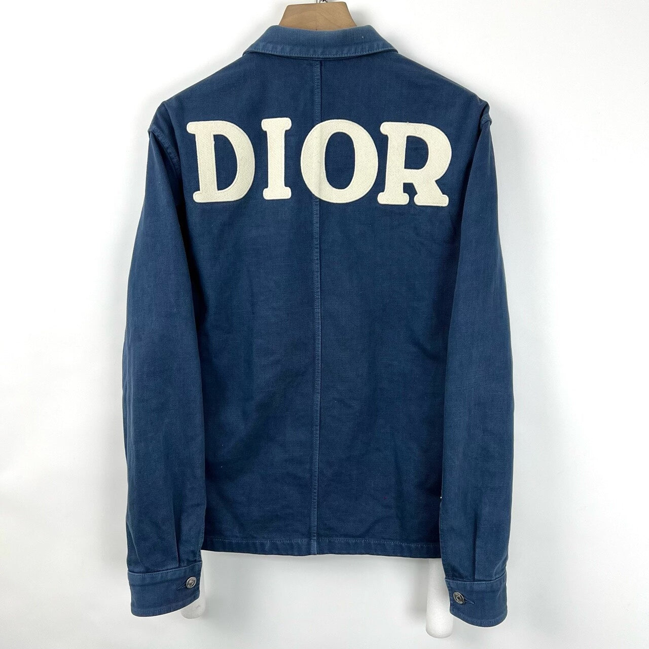 Dior 1947 Embroidered Logo Denim Jacket