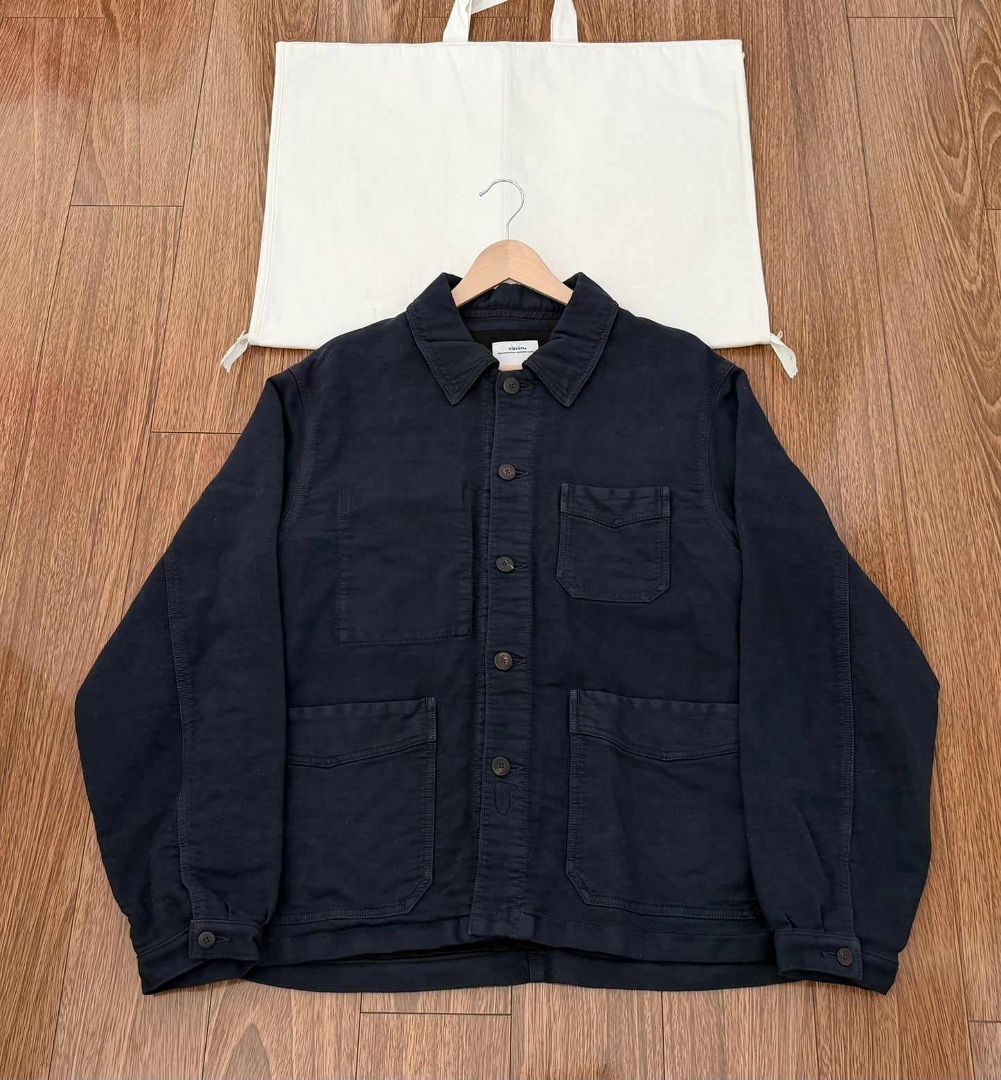 Visvim Travail Coverall Moleskin Jacket