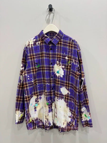 Sssaint Louis Tie-Dye Distressed Shirt M