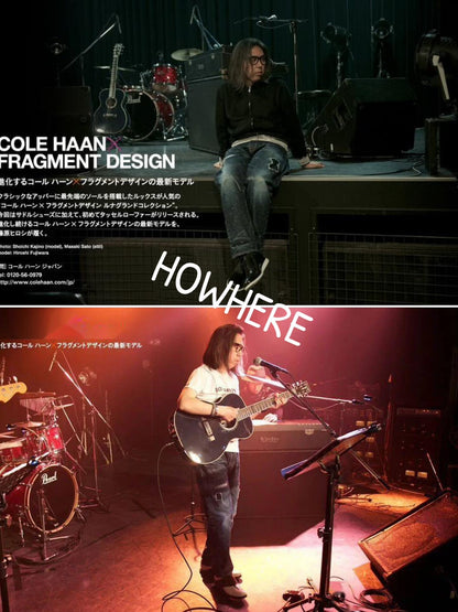 vanquish & fragment distressed denim pants