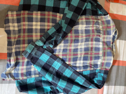 vintage patchwork shirt by Needles