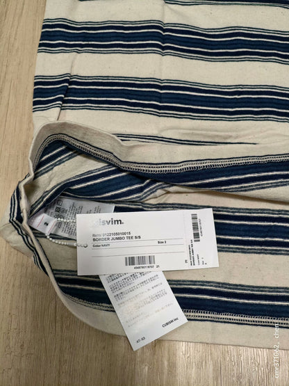 VISVIM 22SS BORDER JUMBO TEE S/S
