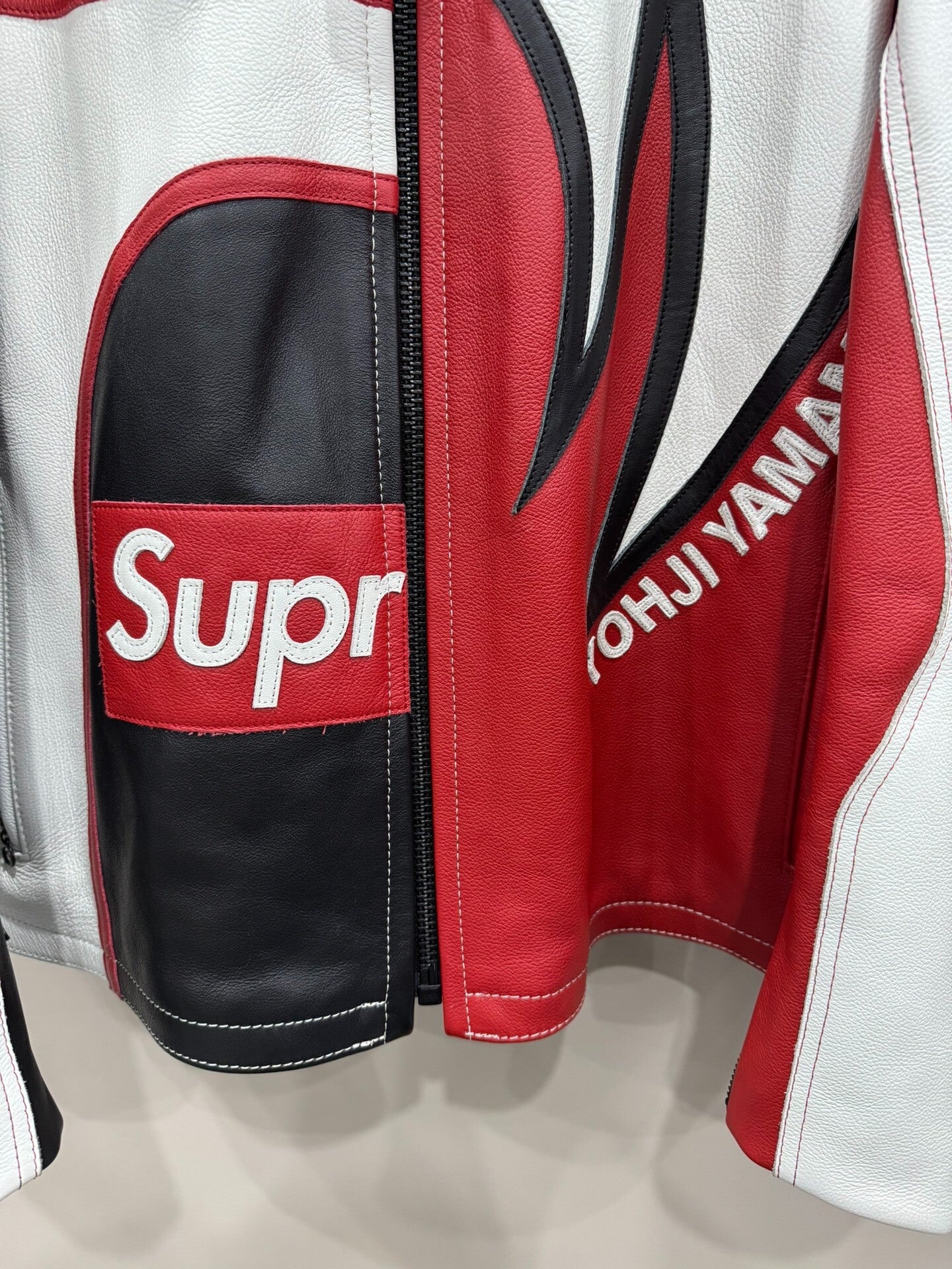 Yohji Yamamoto Supreme Vanson Leather Jacket