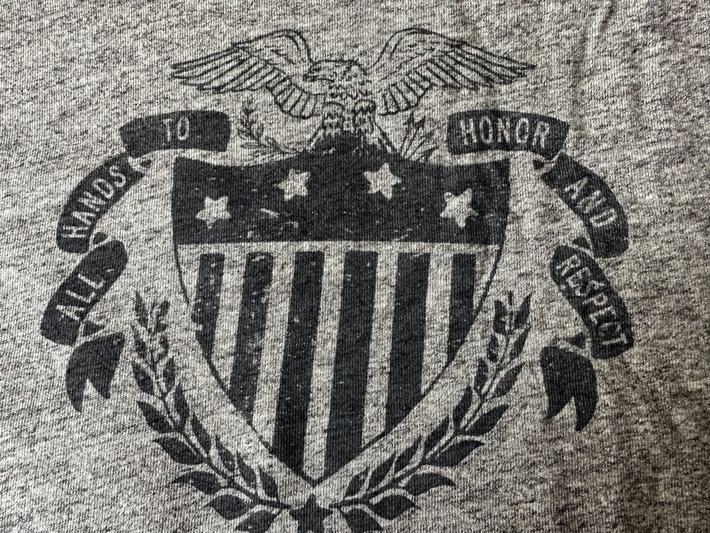 RRL Eagle Logo Military Short-Sleeve Tee