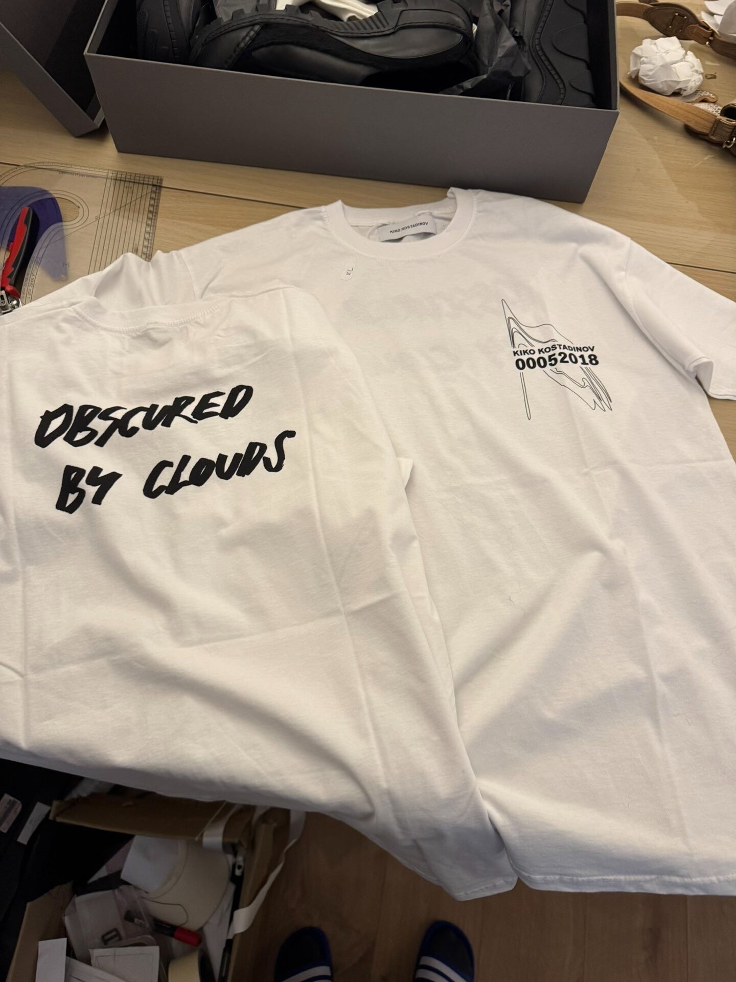 kiko kostadinov short sleeve t-shirt prototype