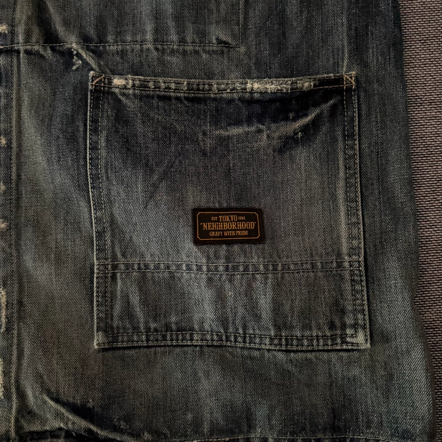 Neighborhood 18aw Savage Denim Work Jacket