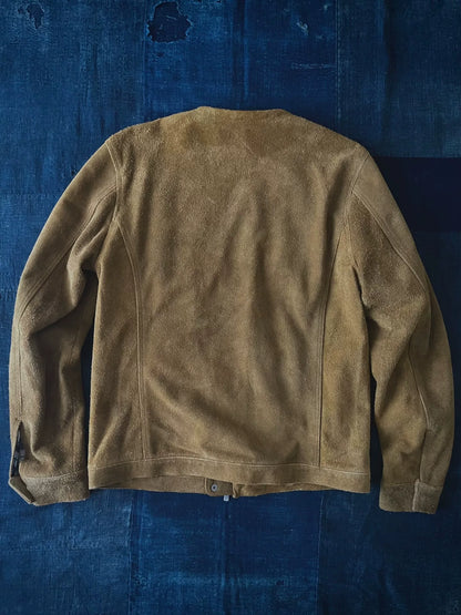 nonnative Suede Trucker Blouson Jacket