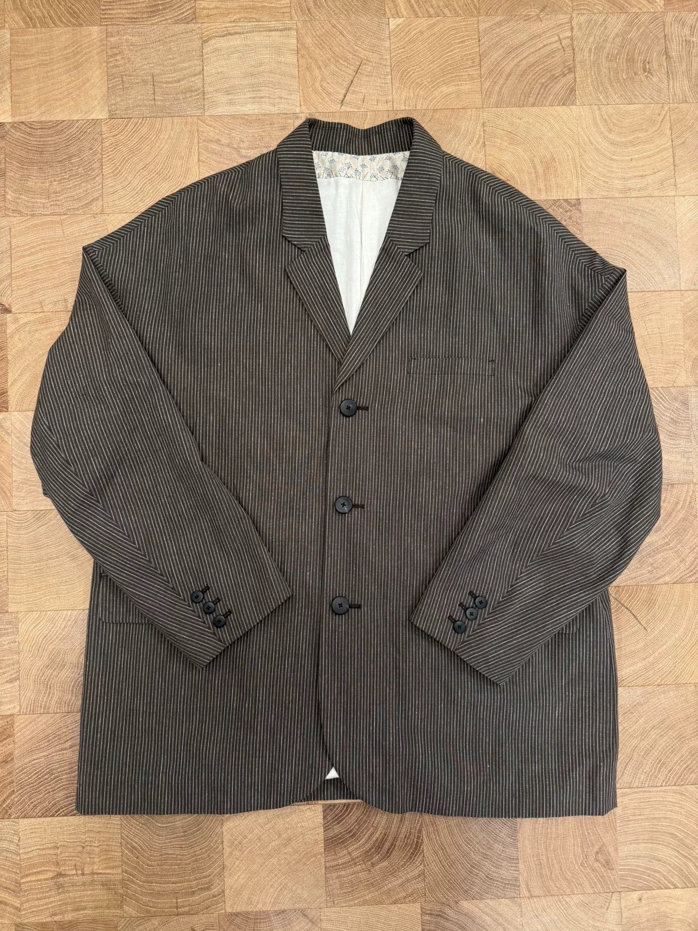 Visvim 24SS Hammons Pinstripe Blazer