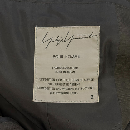 Yohji Yamamoto 03SS Silk Blazer