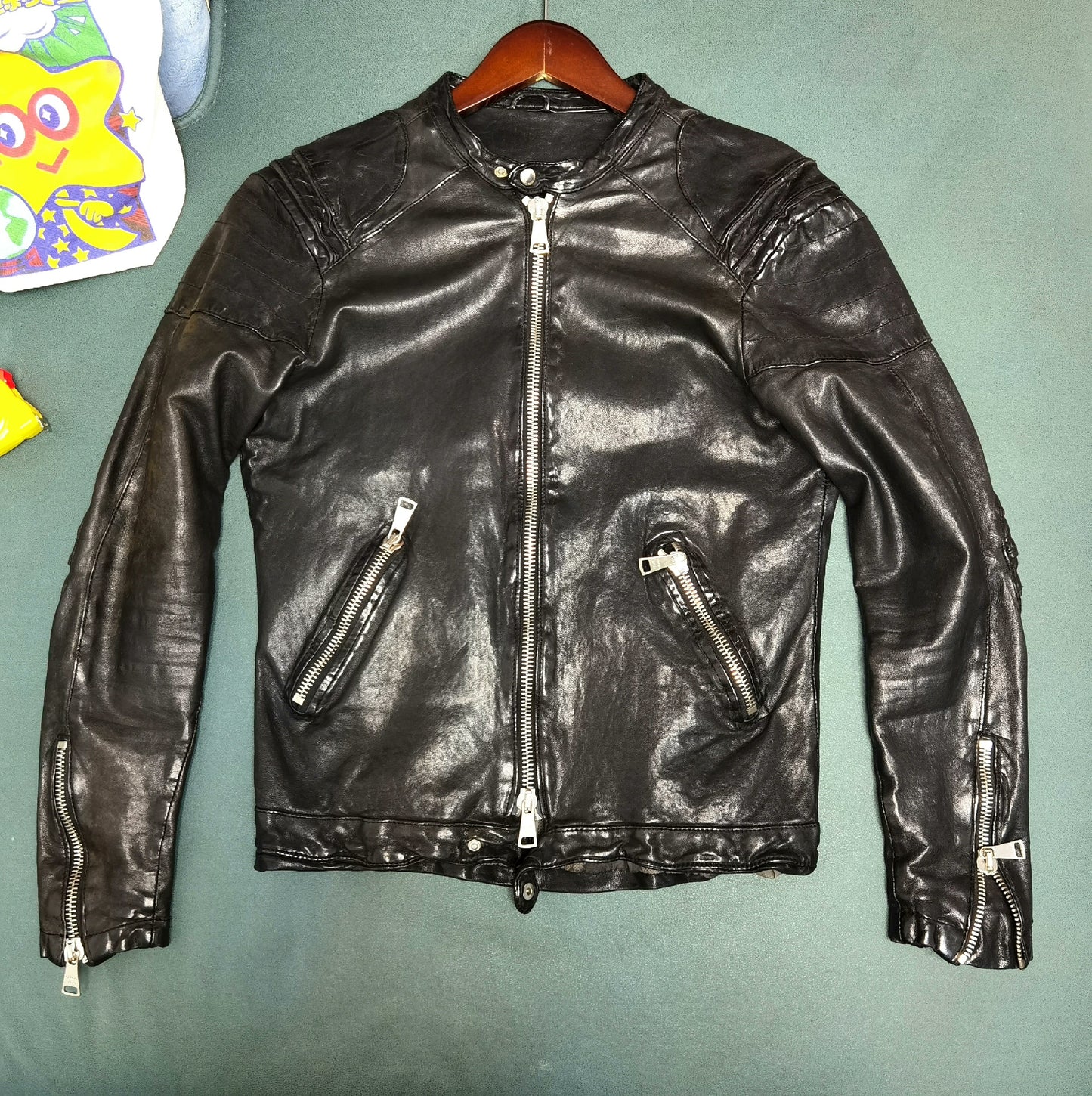 Giorgio Brato Biker Leather Jacket
