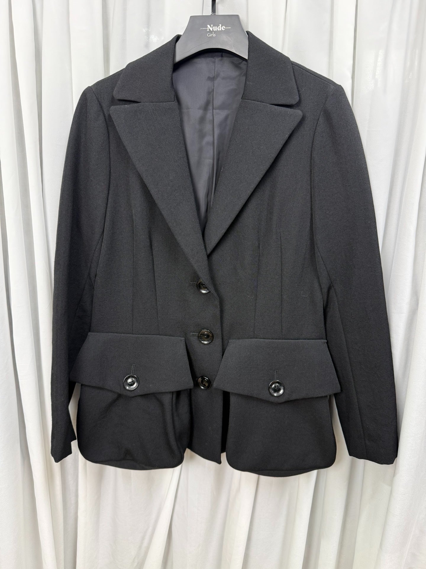 Yohji Yamamoto 23AW Waist-Cinched Jacket