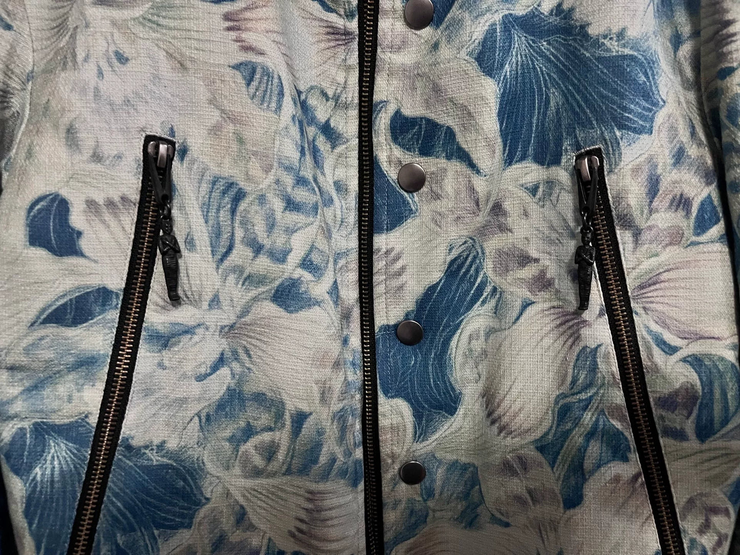 Yohji Yamamoto Floral Motorcycle Jacket