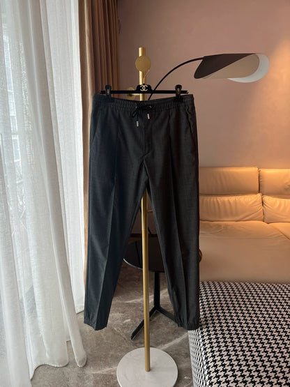 Dior 2022 Men's Gray Casual Suit Pants