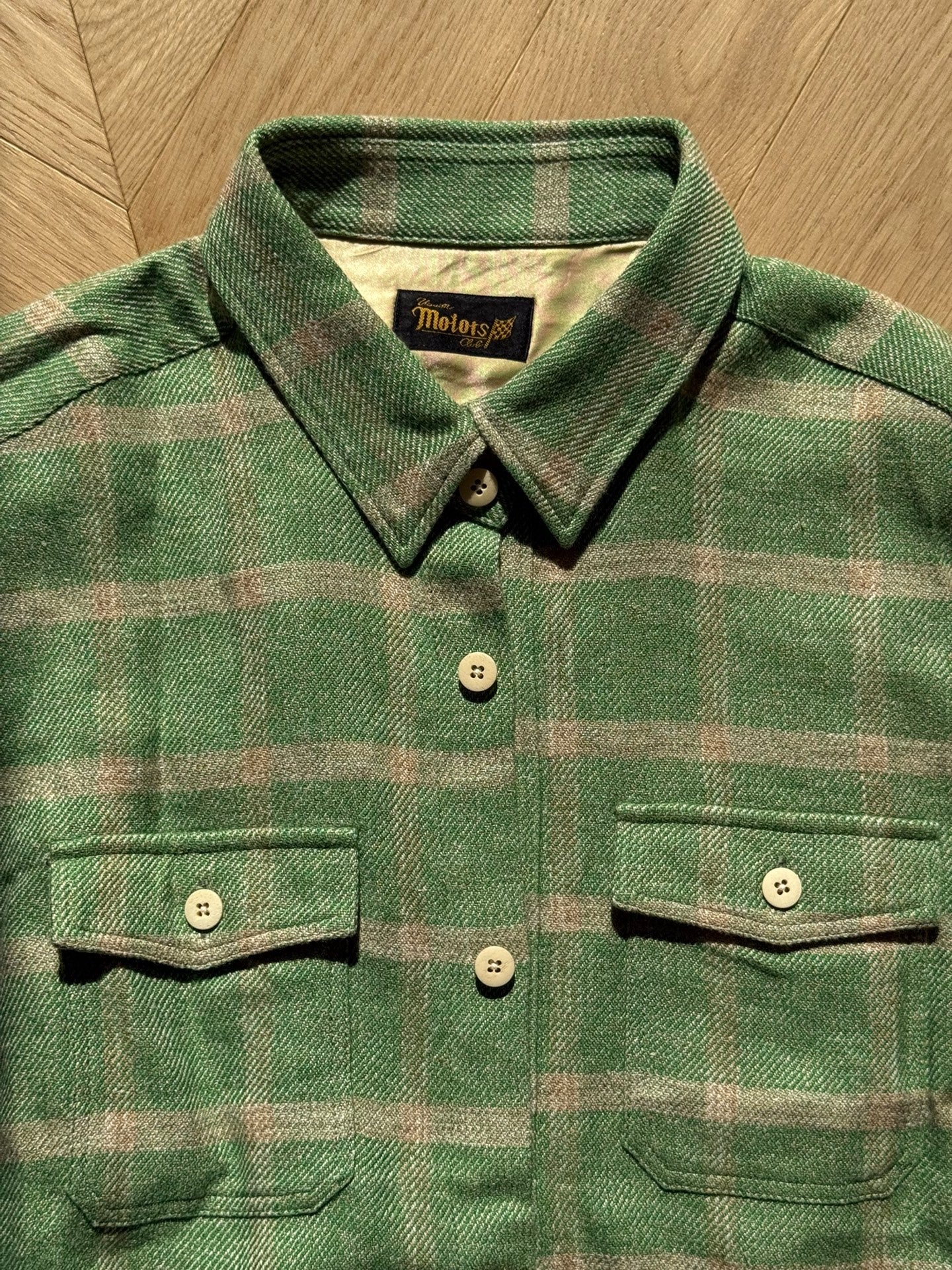 VISVIM 25SS Motors Club Lumber Check L/S