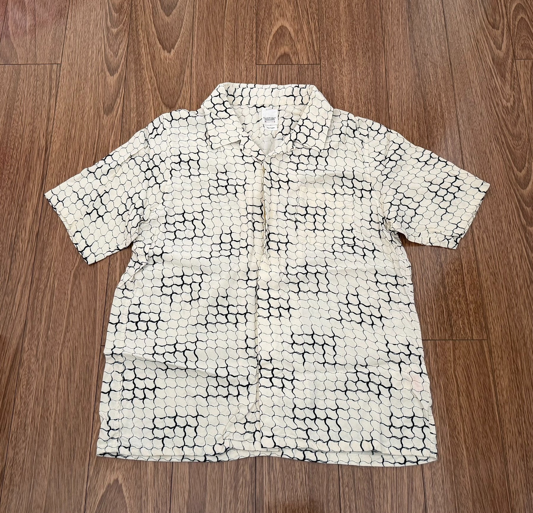 VISVIM Free Edge S/S Lattice Shirt