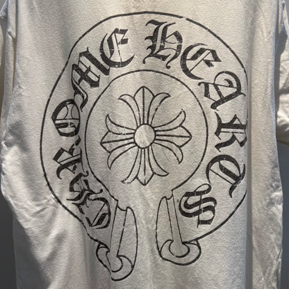 chrome hearts cross scroll short sleeve shirt