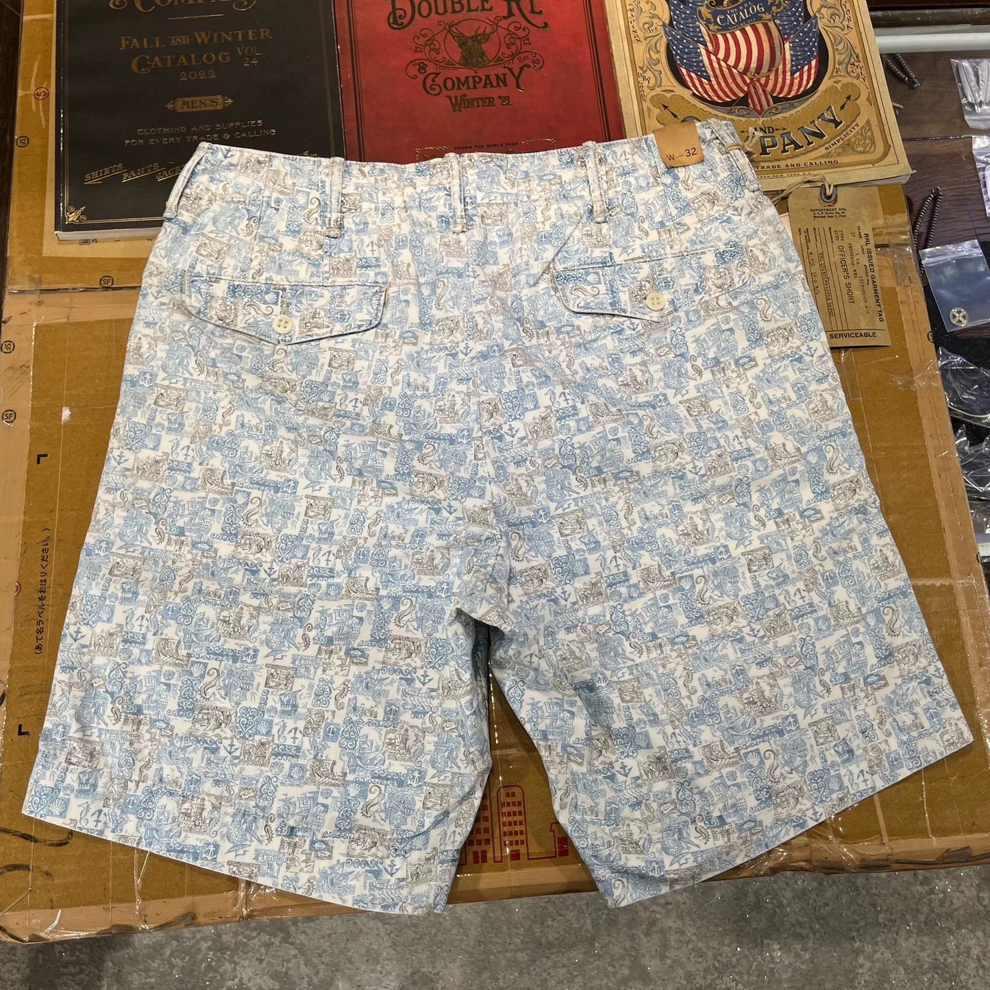 RRL Printed Casual Shorts