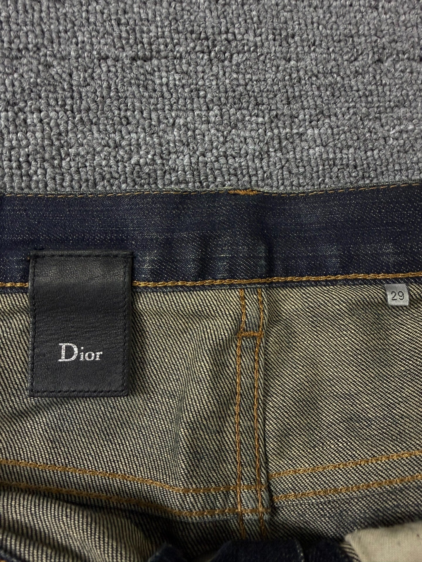 Dior Homme Vintage Wash Denim Jeans
