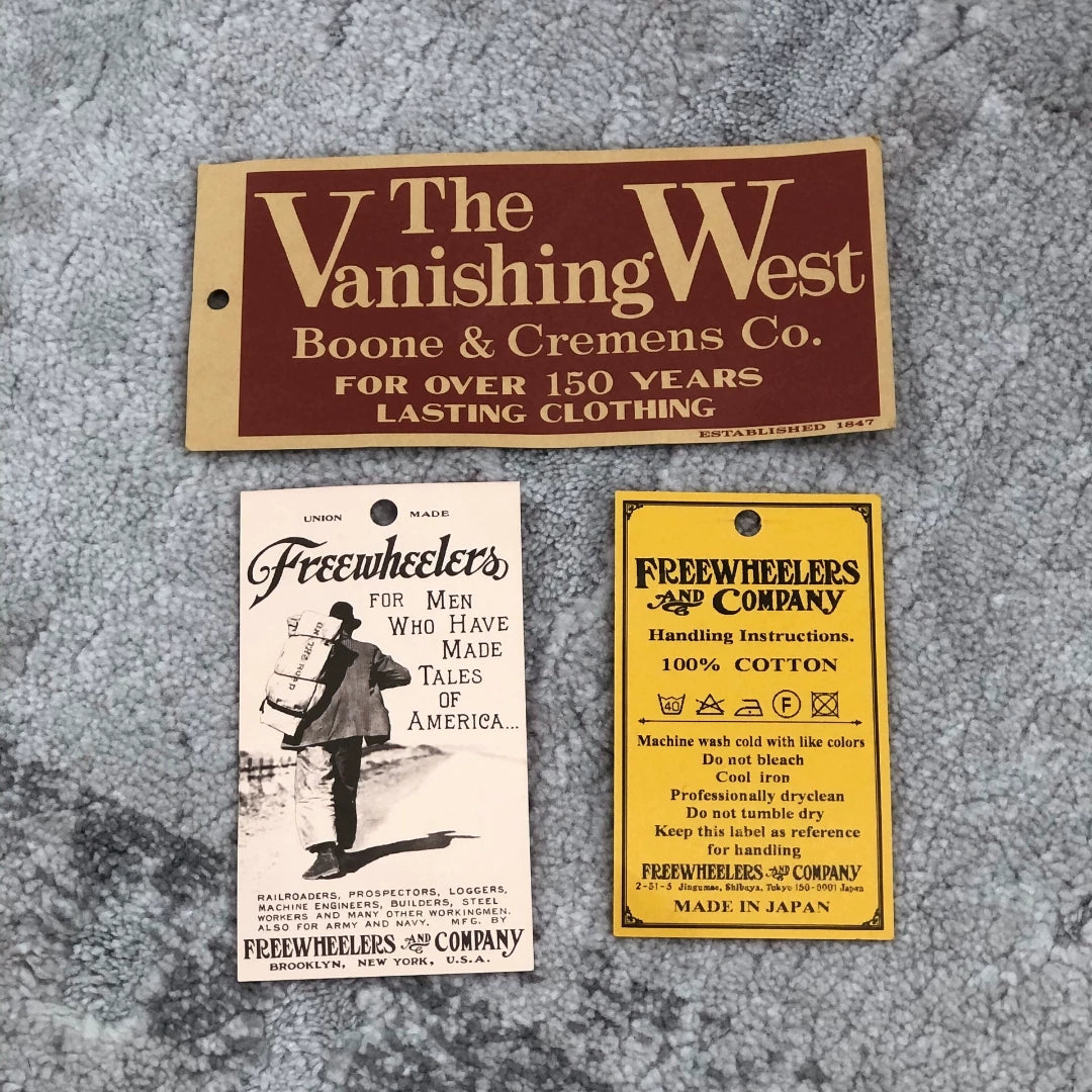 Freewheelers Blue Dyed Vintage Denim Pants