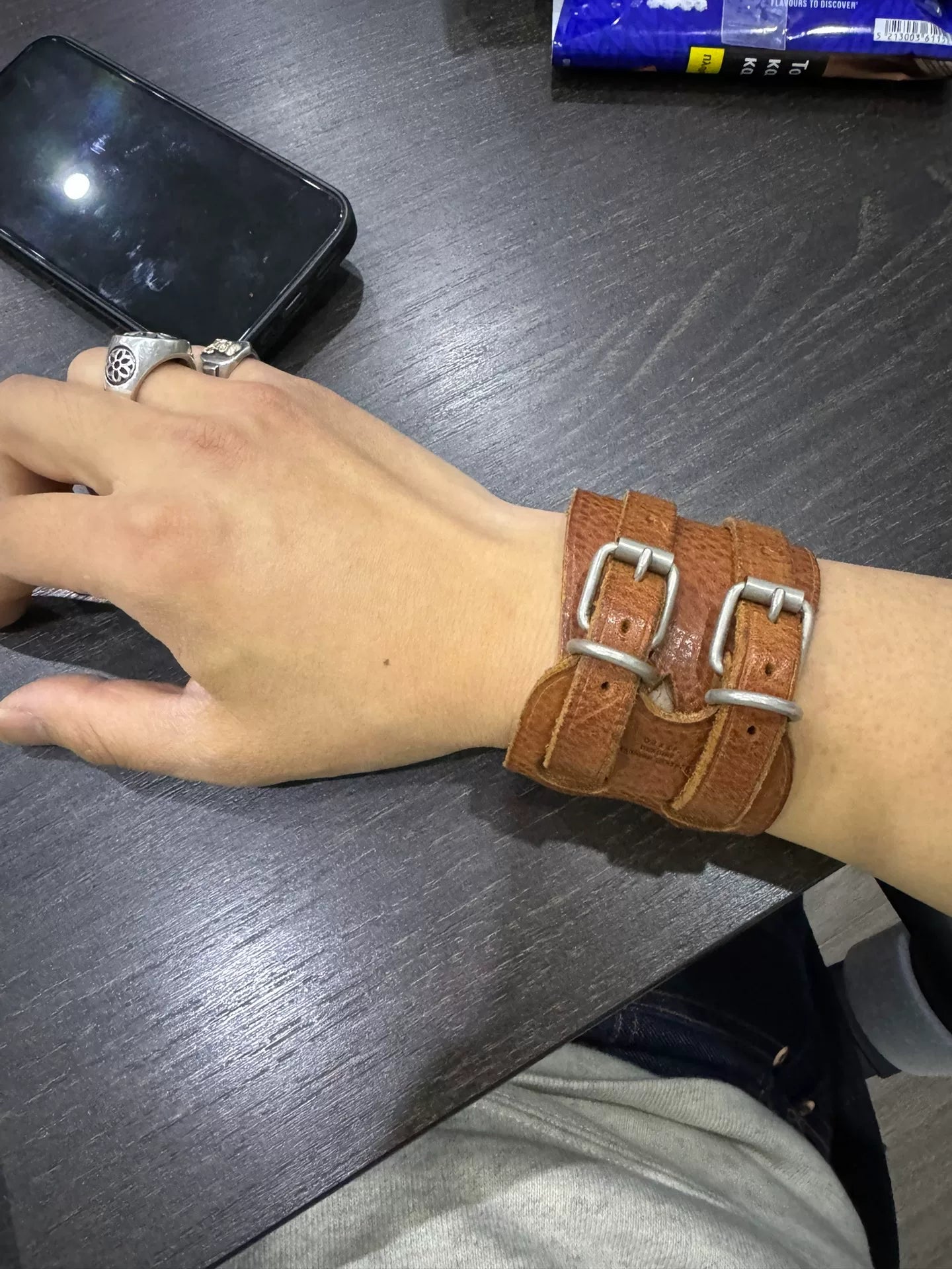 old joe vintage leather bracelet RRL