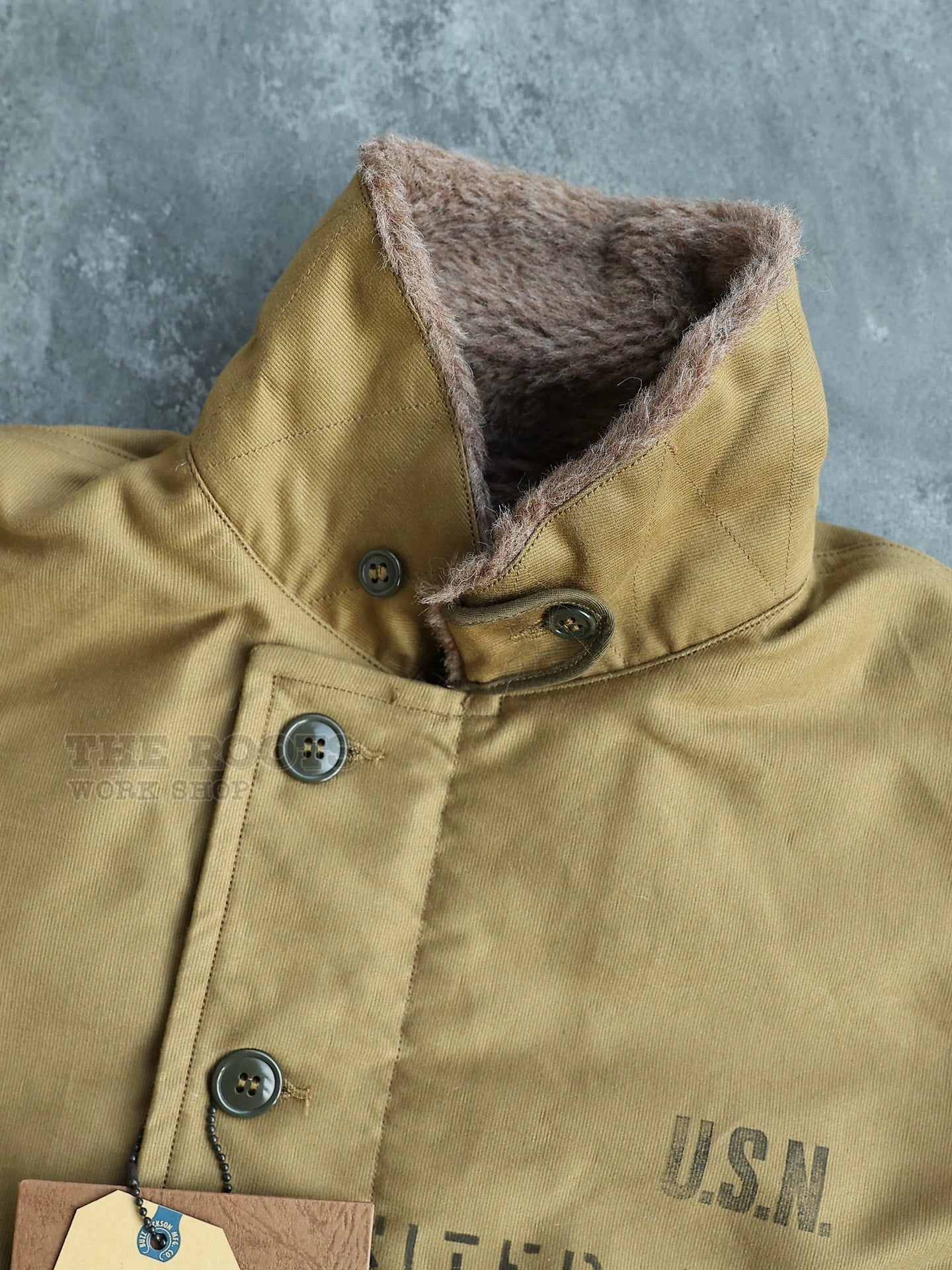 Buzz Rickson's N-1 Deck Jacket Alpaca