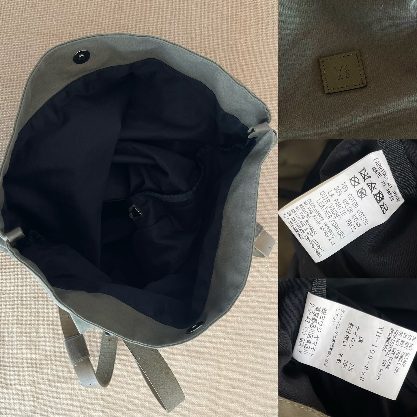 Y's Military Outdoor Function Bag