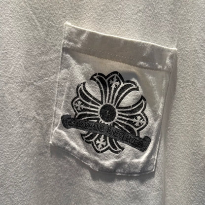 chrome hearts cross scroll short sleeve shirt