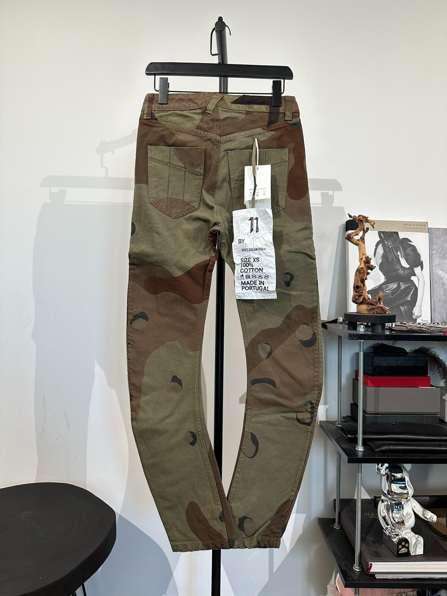 Boris Bidjan Saberi 11by BBS P1 Camo Canvas Pants