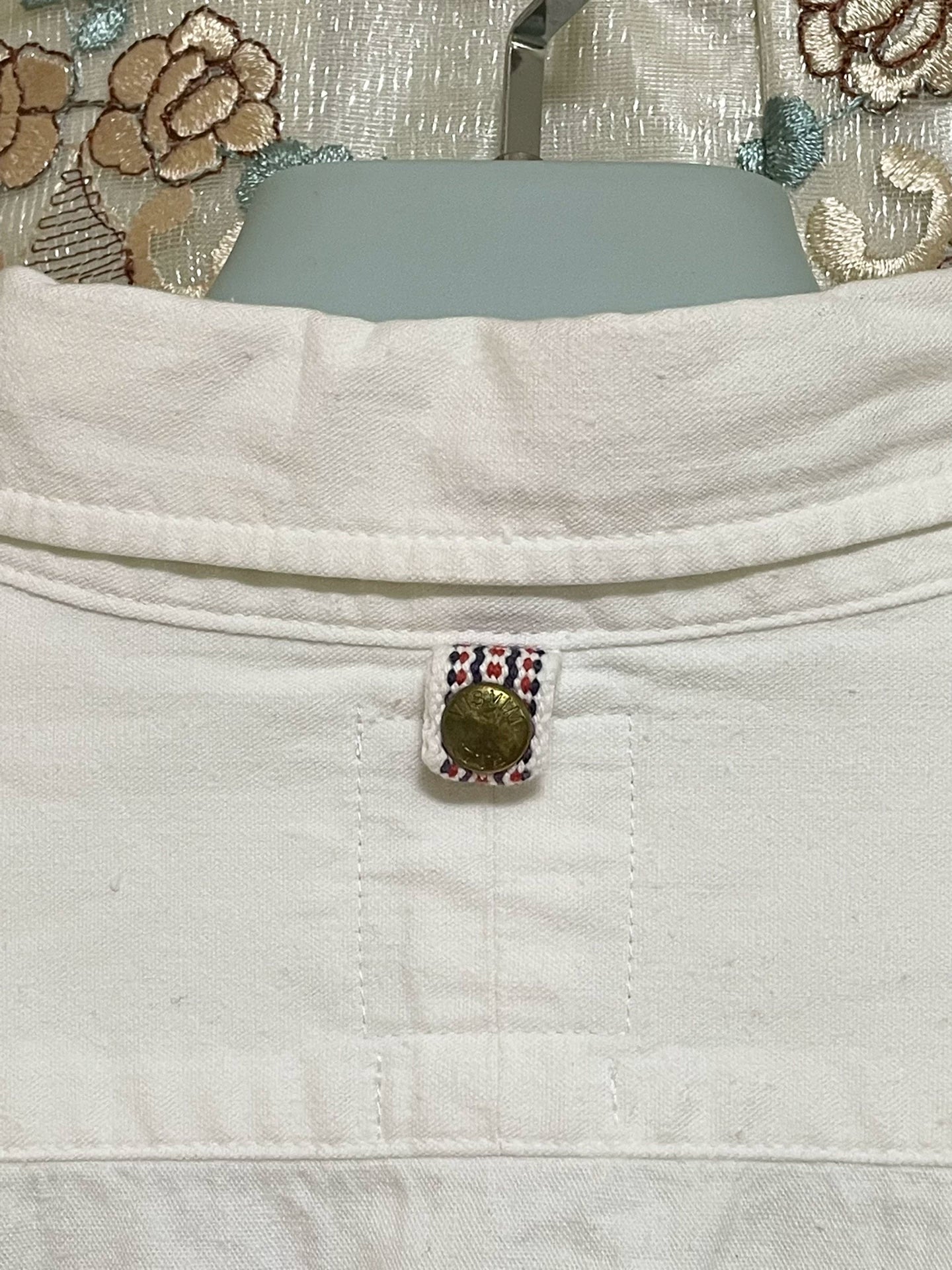 VISVIM Knitted Pattern Paneled Long-Sleeve Shirt
