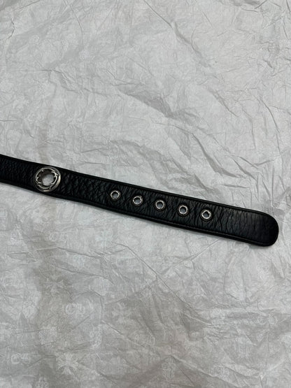 Chrome Hearts Vine Carved Leather Belt