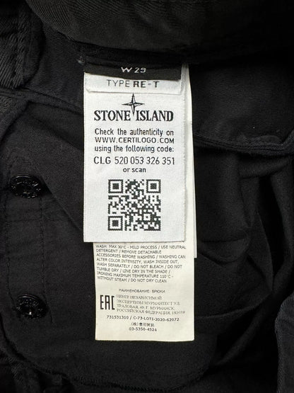 Stone Island Wash Double Pocket Cargo Pants