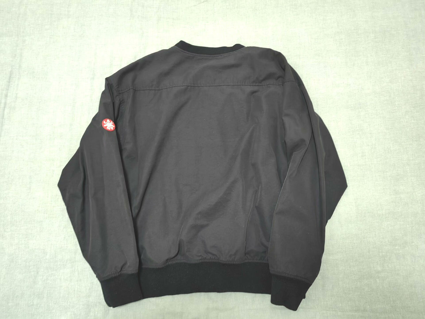 cavempt graphic black sweatshirt in large