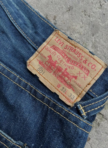 Vintage Levis 501XX LVC 1966 Big E Jeans