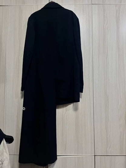 Yohji Yamamoto Asymmetrical Coat for Men
