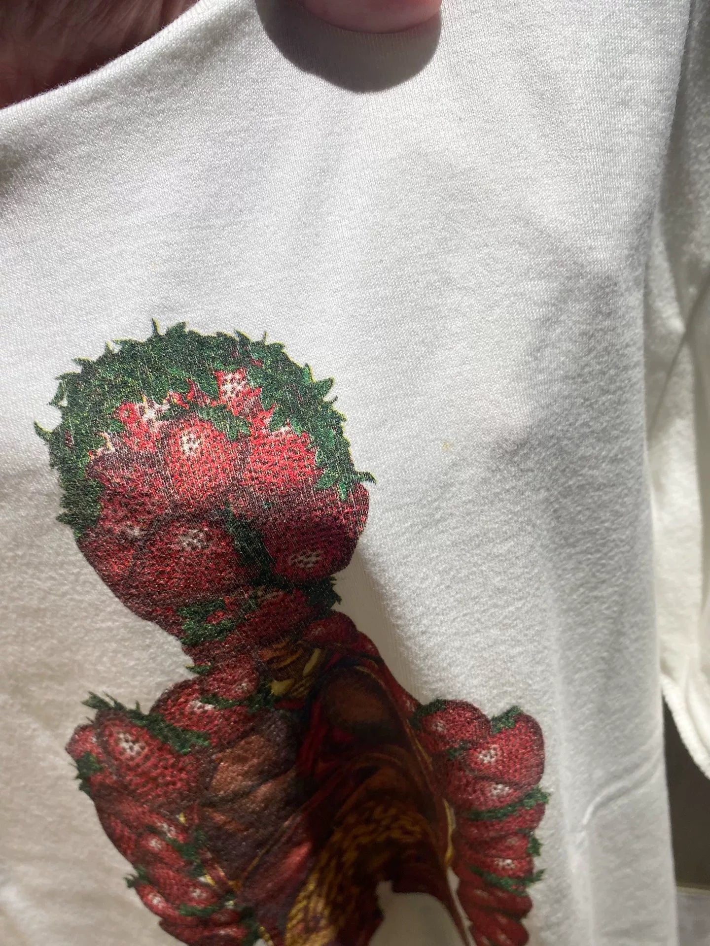Undercover 05SS Strawberry Mannequin Tee
