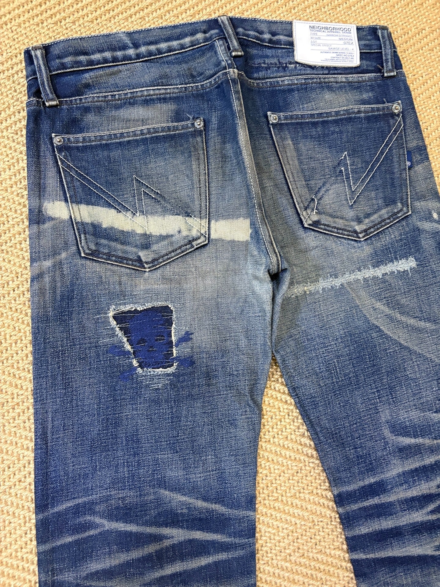 Neighborhood 07 FLASH Washed Denim