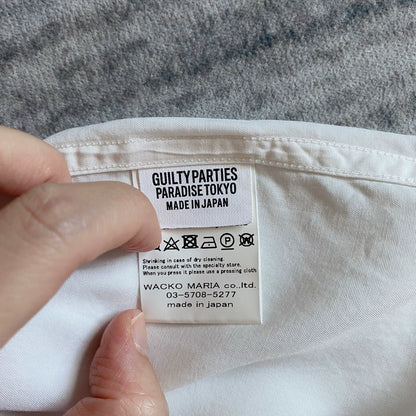 WackoMaria Skull Tattoo Short Sleeve Shirt