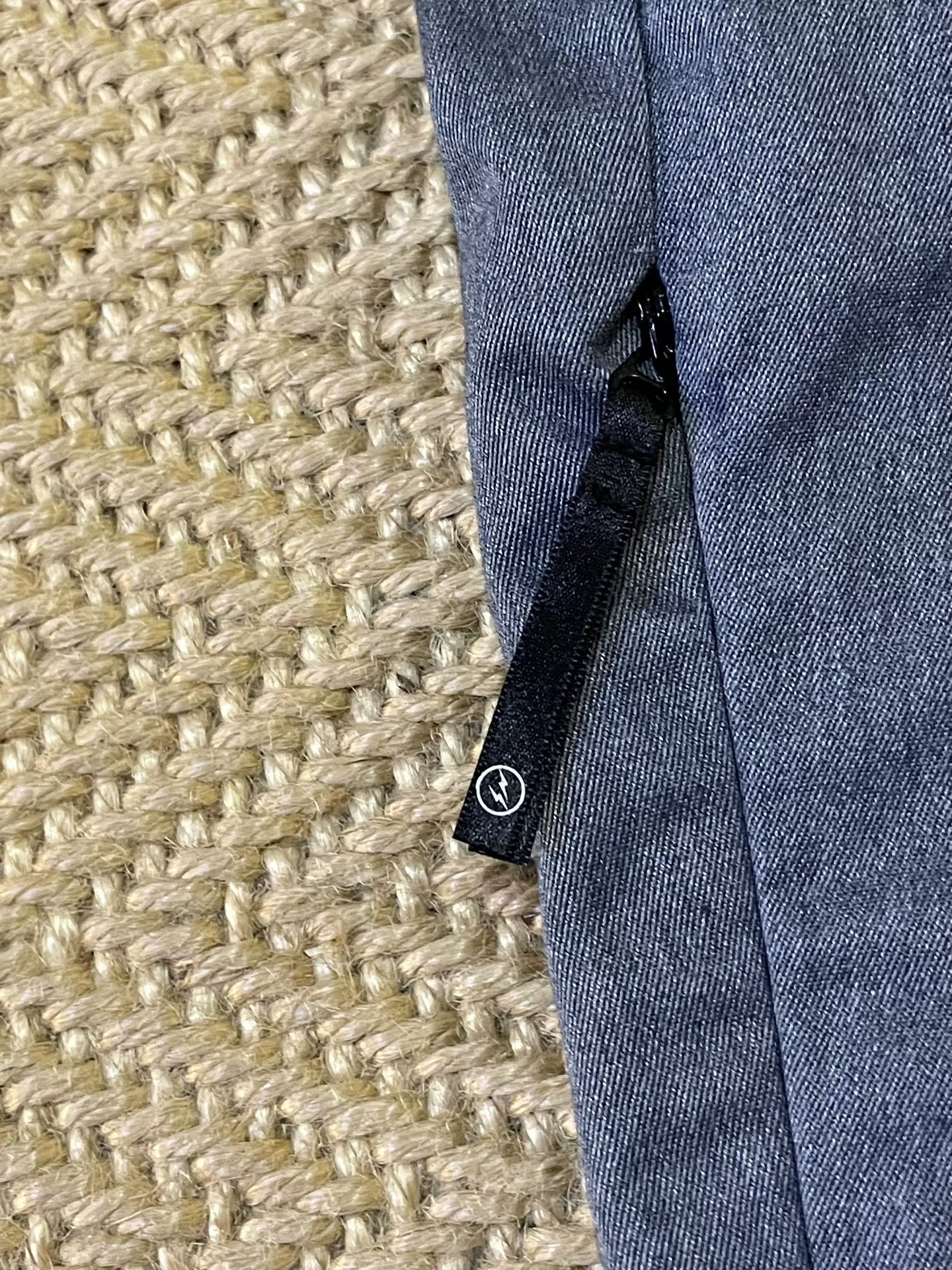 casual denim pants by vanquish & fragment