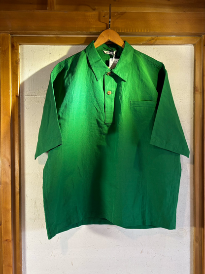 Auralee Pullover Cotton Linen Shirt