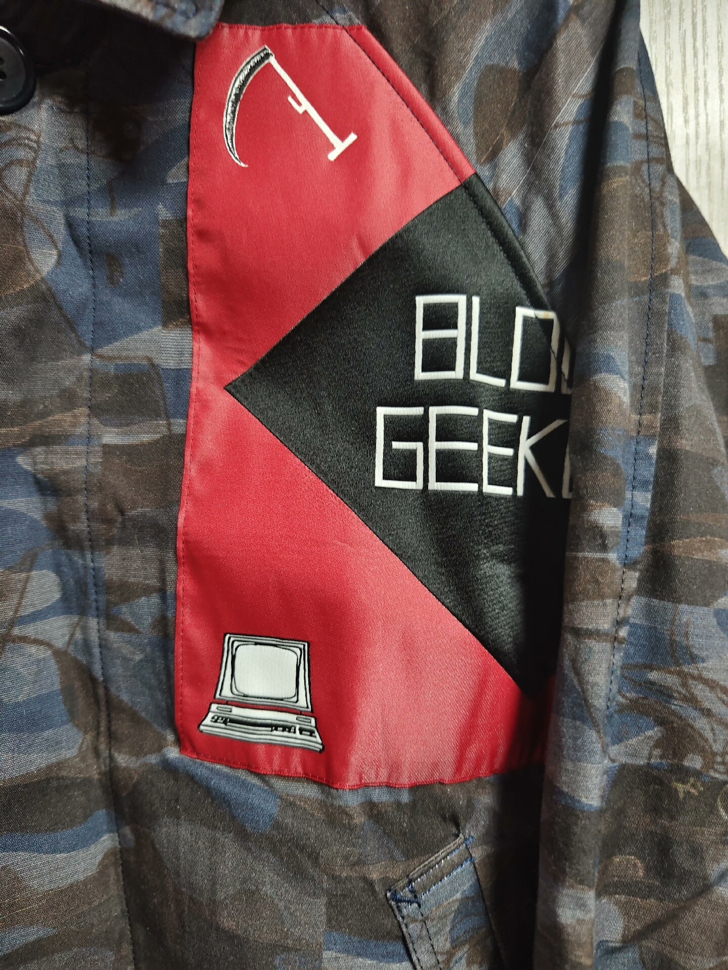 Undercover x Bloody Geekers Camouflage Coat