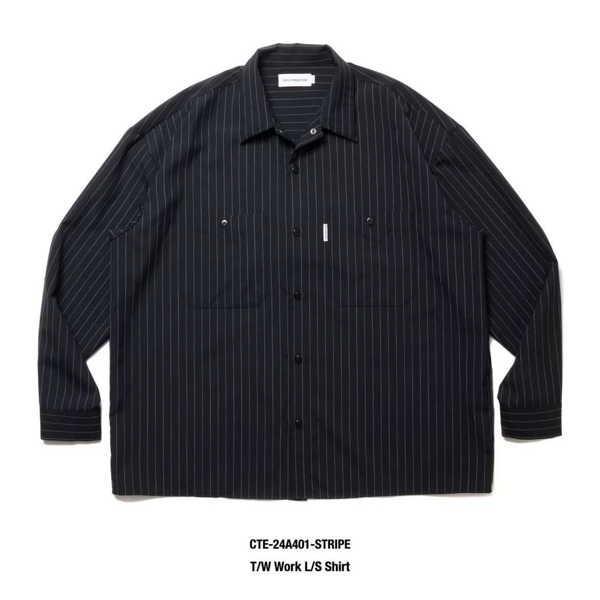cootie productions striped long sleeve shirt