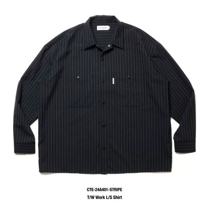 cootie productions striped long sleeve shirt